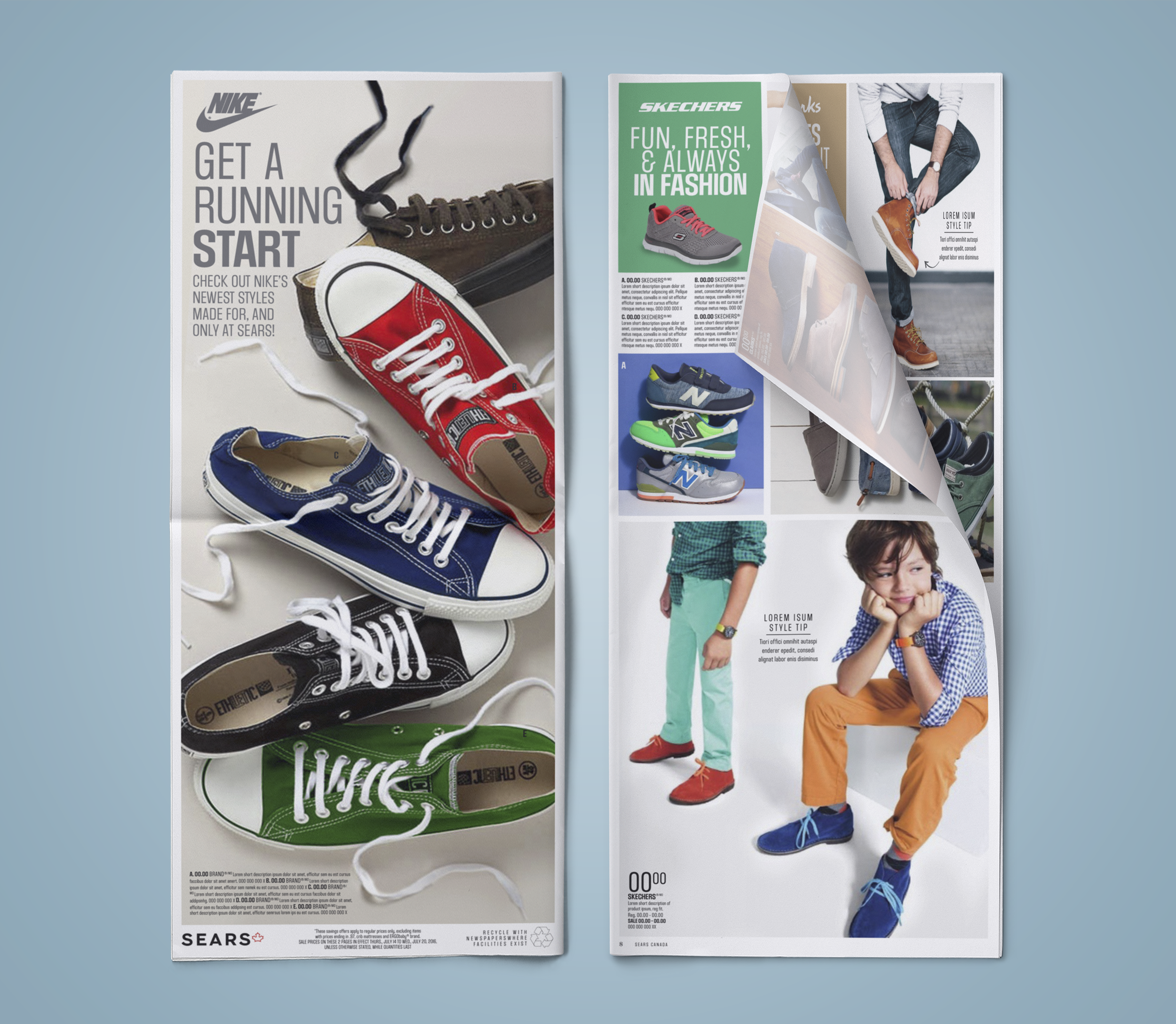 Sears Flyer Redesign Gianfranco Zangari Design
